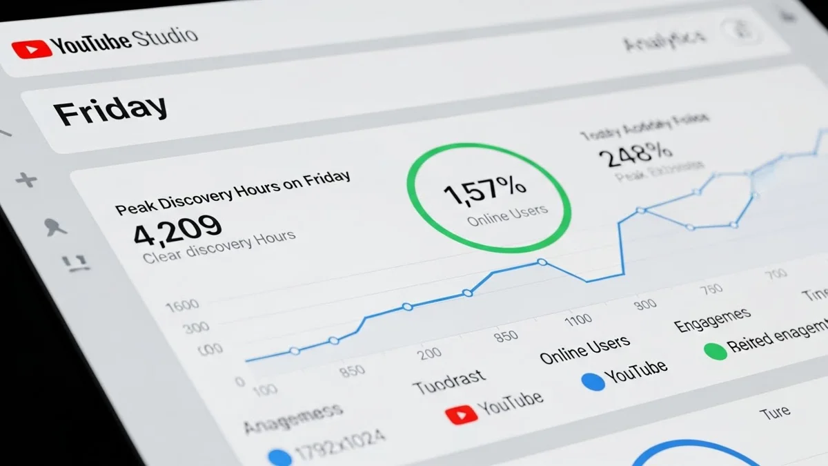 youtube cuma günü keşfet saatleri
